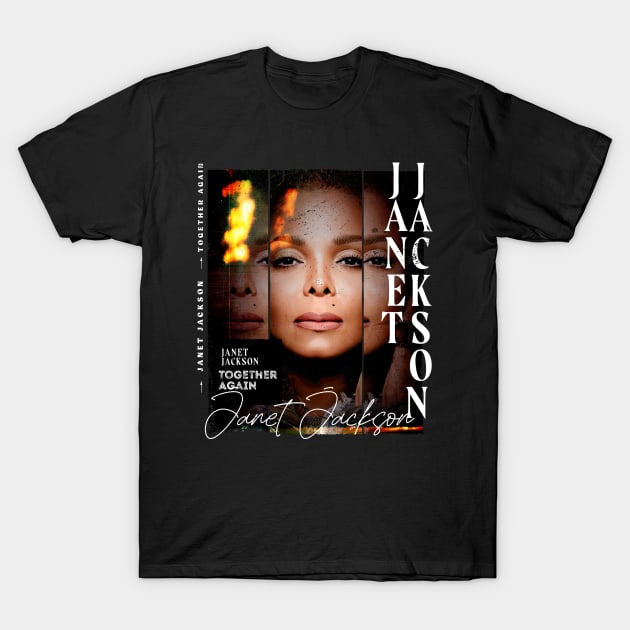 Janet Jackson Together Again Tour 2023 fans T-Shirt by Pigmentdesign